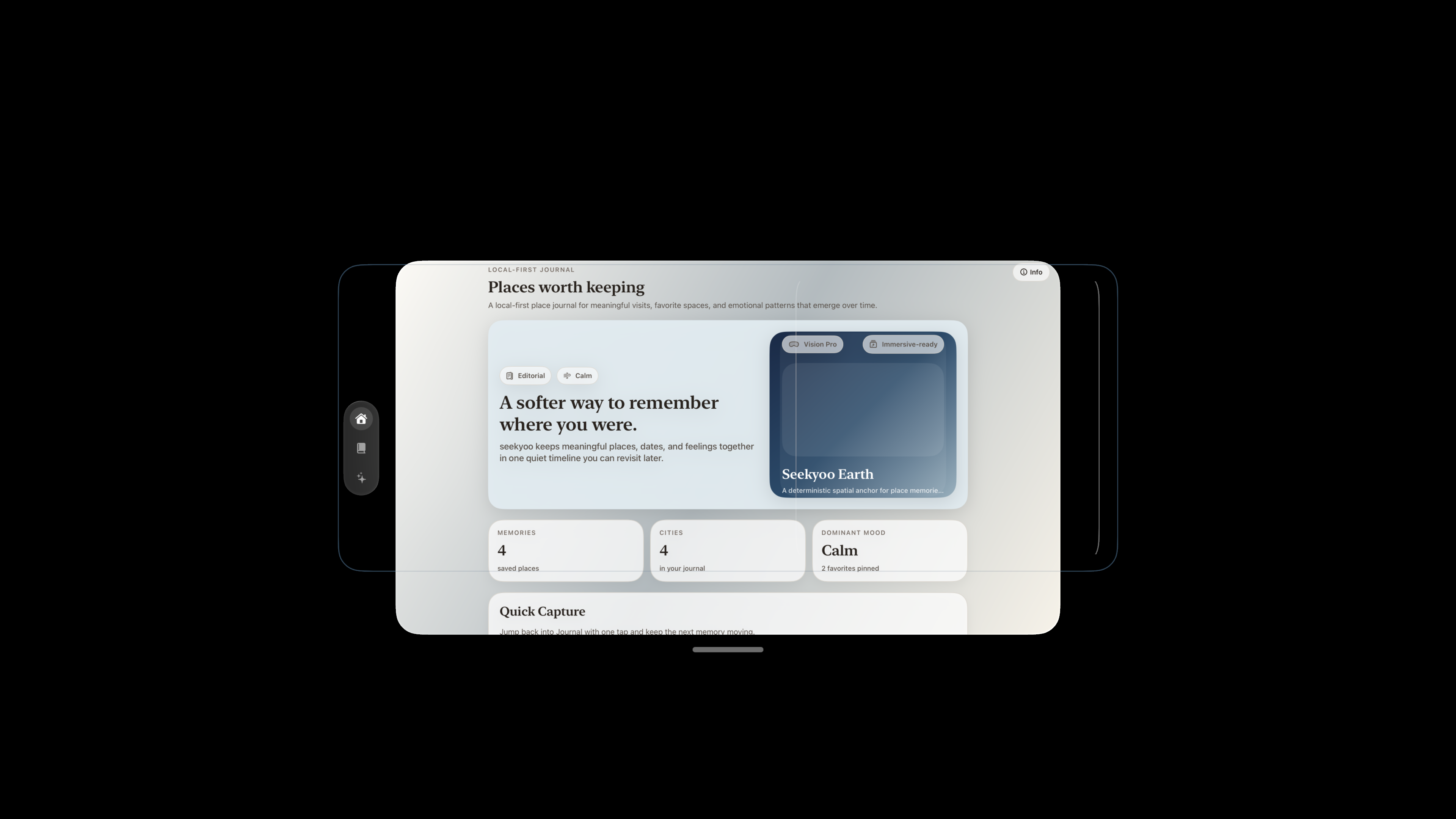 seekyoo Apple Vision Pro home screen